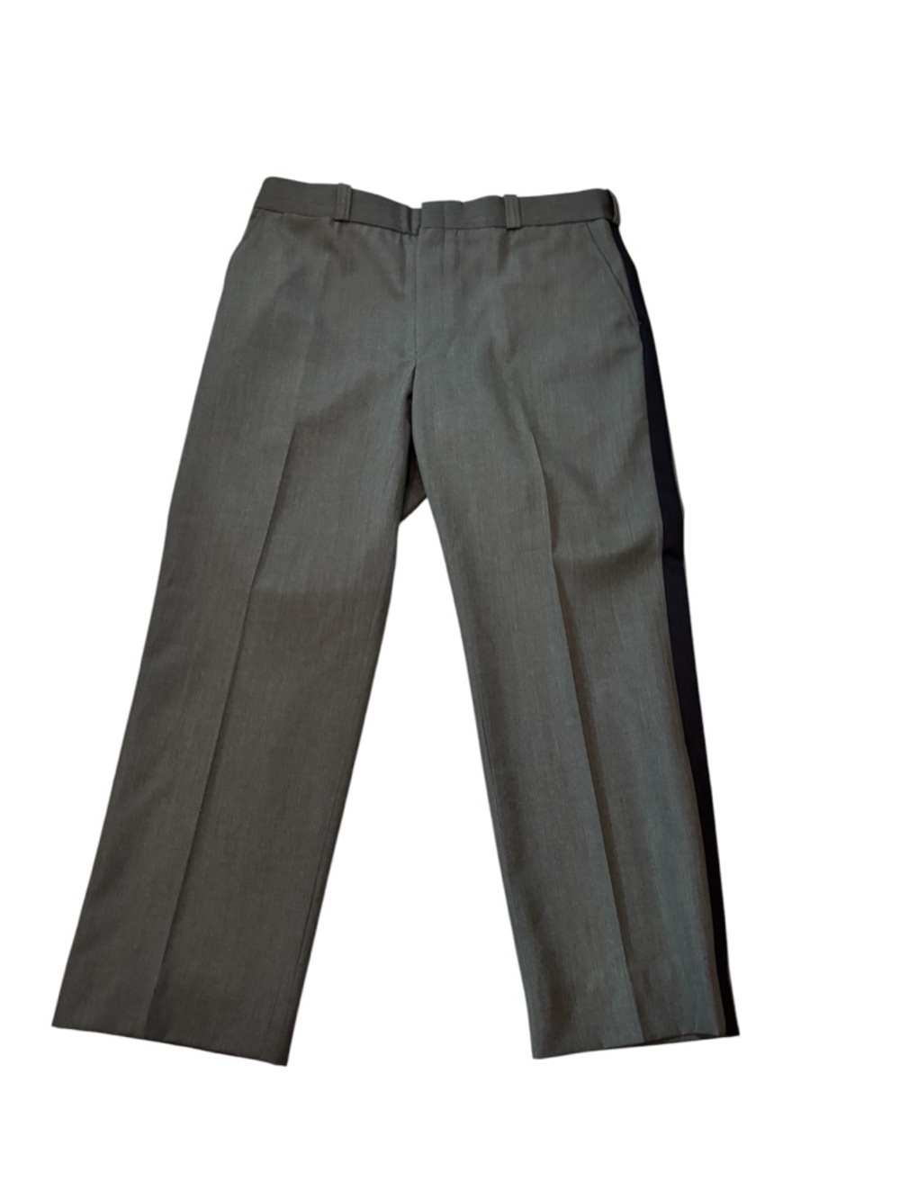 Fechheimer Sheriff Approved Trousers by Raeford Gray with Black Stripe 42R NWT
